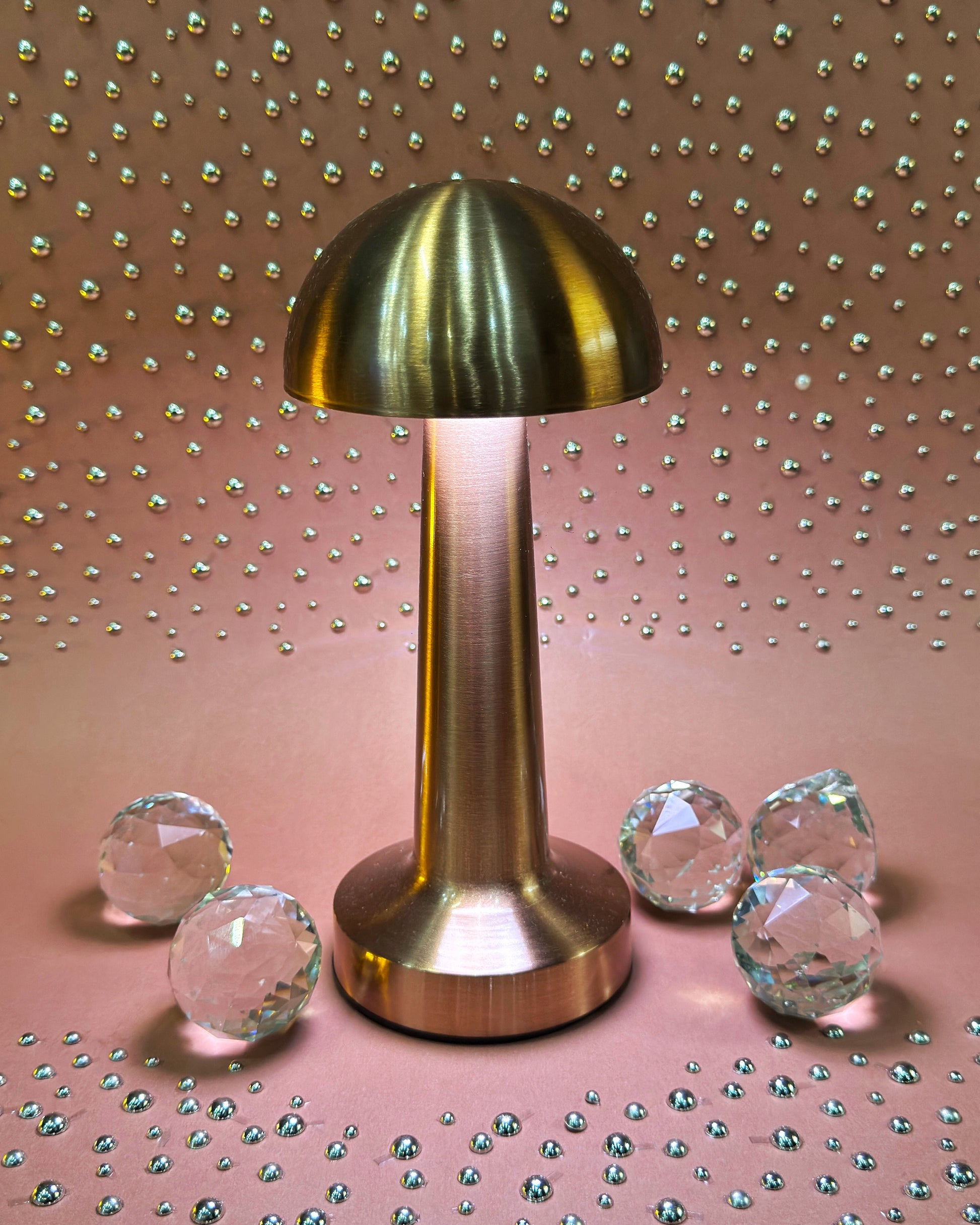 Globe Top Style LED Touch Lamp with Brightness Sensor