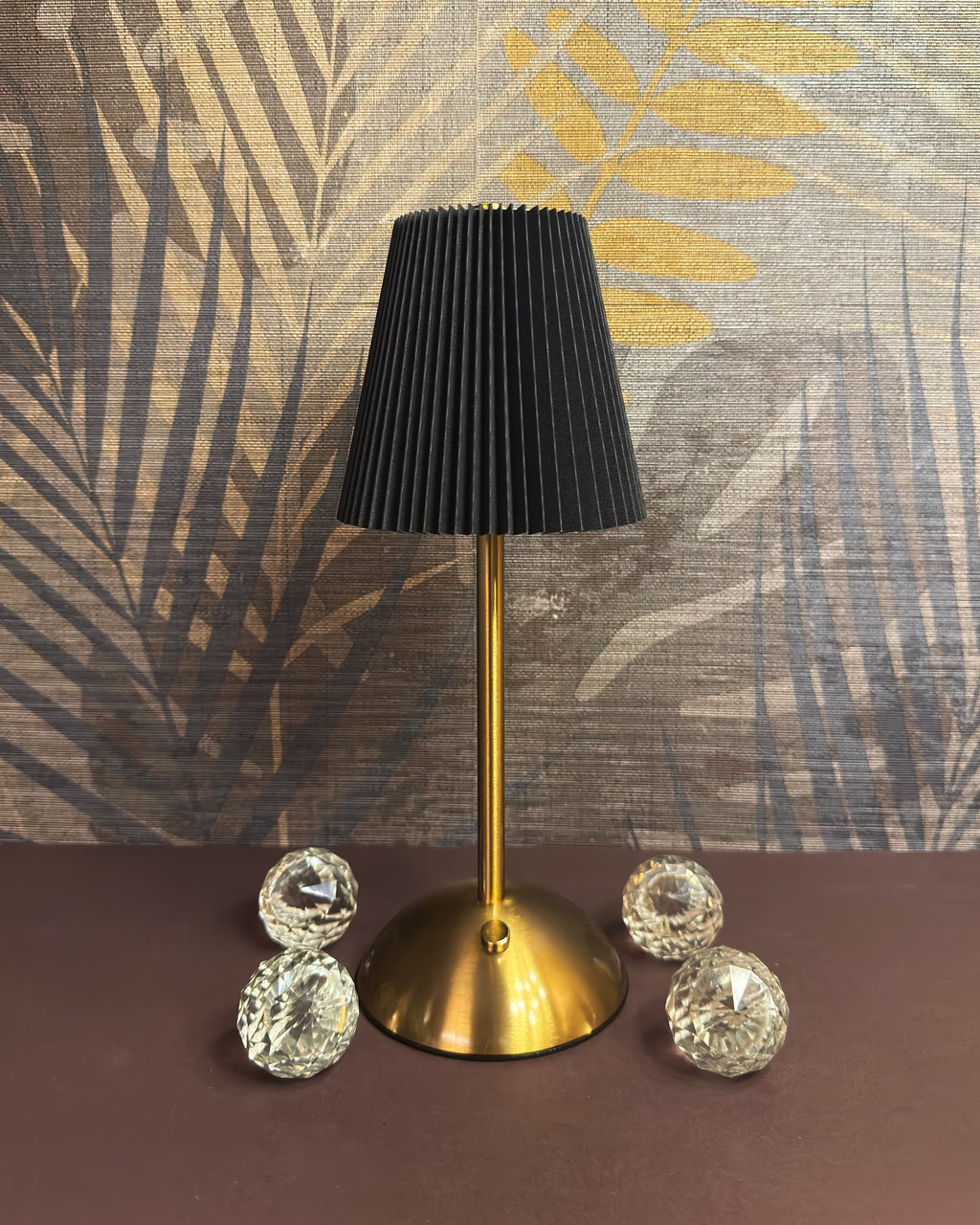 Fancy LED Plastic Paper Top Touch Lamp - Long Top