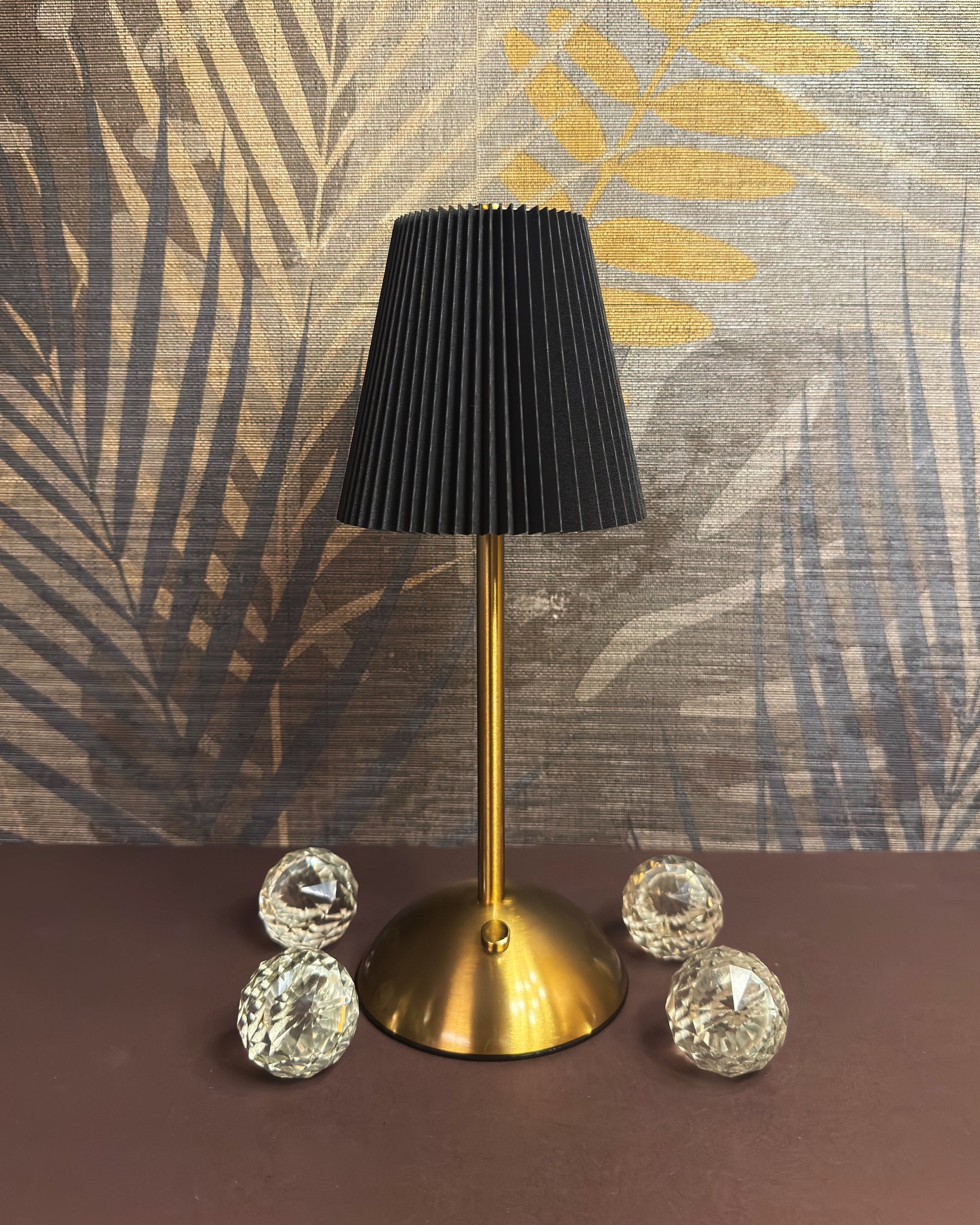 Fancy LED Plastic Paper Top Touch Lamp - Long Top